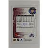 Image 2 : 2018-19 Upper Deck MVP 20th Anniversary Tribute Silver Script #90 Nathan MacKinnon
