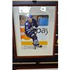 Image 1 : Official NHL Framed Autographed Photo (8x10)