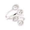 0.60 ctw Diamond Ring - 14KT White Gold