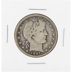 1897-S Barber Half Dollar Coin