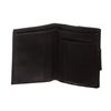Image 5 : Fendi Black Zucca Canvas Leather Trim Small Wallet