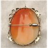 Image 2 : 19RPS-8 ANTIQUE SHELL CAMEO BROOCH/PENDANT