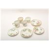 Image 1 : 19RPS-1 ENGLISH CHINA TEA CUPS  SAUCERS