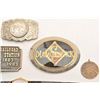 Image 4 : 19AG-101 BELT BUCKLE LOT