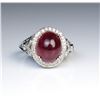 Image 1 : 19CAI-34 RUBY  DIAMOND RING