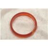 Image 2 : 19RPS-55 RED AGATE BANGLE BRACELET