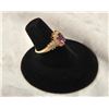 Image 2 : 19RPS-34 PINK RUBELLITE  DIAMOND RING