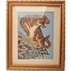 Image 1 : 19AI-25 JAPANESE EMBROIDERY OF TIGER