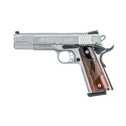 S& W 1911 45ACP 8RD STS 5  FS ENGRVD