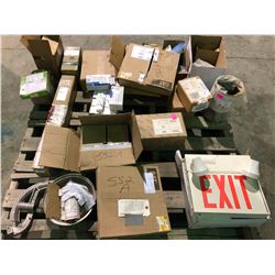 New cat & JD parts, new Eaton Electrical GFR & Gfi, emergency light, etc.