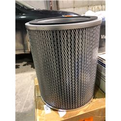 Pallet of misc. Baldwin, Donaldson air fuel filters, fanbelts, Normet Steering motor