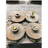Image 1 : Pallet of 4 unused pump impellors, approx 18" diameter