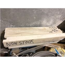6x4 foot long poly wear surfaces for heavy cranes 4"x4" square