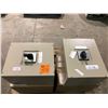 Image 1 : 2 Eaton Industries unused wallmount 100 amp bypass switch
