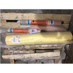 500'x36" roll of engineering bond paper plus 5 Sandvik shafts