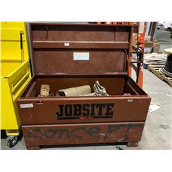 Brown Delta jobsite box