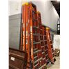 Image 1 : 10' fiberglass stepladder - orange