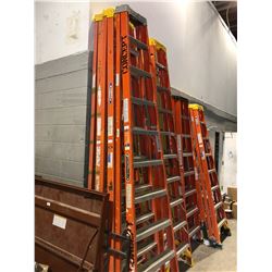 10' Louisville fibreglass stepladder - orange