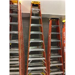 10" Werner fibreglass stepladder - orange