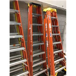 8" Werner fibreglass stepladder - orange