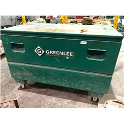 Greenlee Mobile jobsite locking toolbox