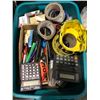 Image 3 : Pallet of 2 new polar command start 30225SH, calculators, office supplies, danger tape rolls, duct t