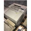 Image 3 : Pallet of HP Laserjet printers, 4050 office system printer, Laserclass 7000 printer, scanner, desk l