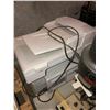 Image 1 : Minolta multi use photocopier, Lexmark photocopier, HP portable photocopier, stereo, HP laserjet cop