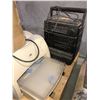 Image 5 : Minolta multi use photocopier, Lexmark photocopier, HP portable photocopier, stereo, HP laserjet cop