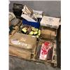 Image 1 : Pallet of portable sign letters plus misc.