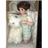 Image 3 : Pallet of antique collector books, dolls, vcr, offfice supplies, organizers, envelopes