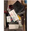 Image 7 : Pallet of antique collector books, dolls, vcr, offfice supplies, organizers, envelopes