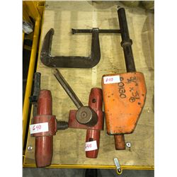 3/4" x 5/8" HD Impact driver attachment and 2 Hilti HD clamps