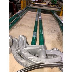 2 Greenlee pipe benders