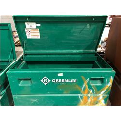 Greenlee mobile locking jobsite tool box