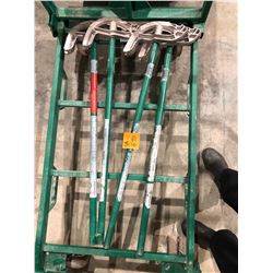 4 Greenlee B41AH pipe benders