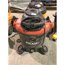 Ridgid commercial shop vac & 2.5 HP Ind shop vac