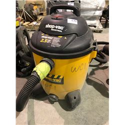 Ind shop vac 2.5 H.P. plus 6.5 H.P. Ridgid shop vac