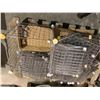 Image 1 : Wire metal organizing baskets