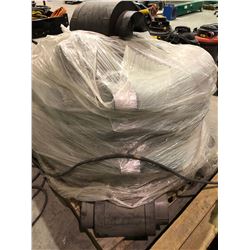 4" pallet of pipe insulation plus 3 pallets & 1 crate of HDPE insulation kits (new)