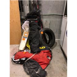 Airhead 2 person water tube, Michelin 23" tire for pontoon boat