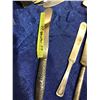 Image 8 : "Wallace" fine sterling dinnerware like new plus various butter & chees knives