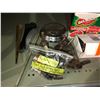 Image 5 : 3 boxes of clamps, Misc. tools, tow ropes, antique wood tools plus misc.