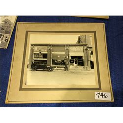 Various old pictures, memorabilia