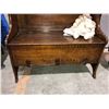 Image 2 : Early 1900s Deacon's Bench with storage