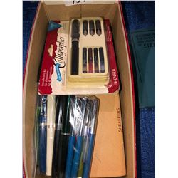 2 boxes of collectible pens