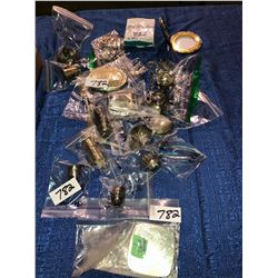 Various collectible silverware and accessories