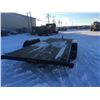 Image 2 : SKL flatdeck car trailer, 6000lb axels, 21ft long, used very little
