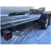 Image 3 : SKL flatdeck car trailer, 6000lb axels, 21ft long, used very little
