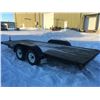 Image 4 : SKL flatdeck car trailer, 6000lb axels, 21ft long, used very little